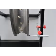 Wheel Balancer — 21" max, 6.0J rim width, tire 190, 10 mm shaft, Orange