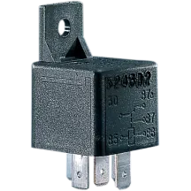 STARTER RELAY OEM31506-79 — 12V, Black