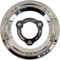 Kit de tapa Derby y Power Plate — Negro, Cromo