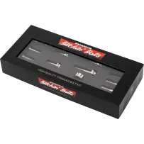 Bitchin' Bolts Soporte de motor — Para modelos M8, Plateado