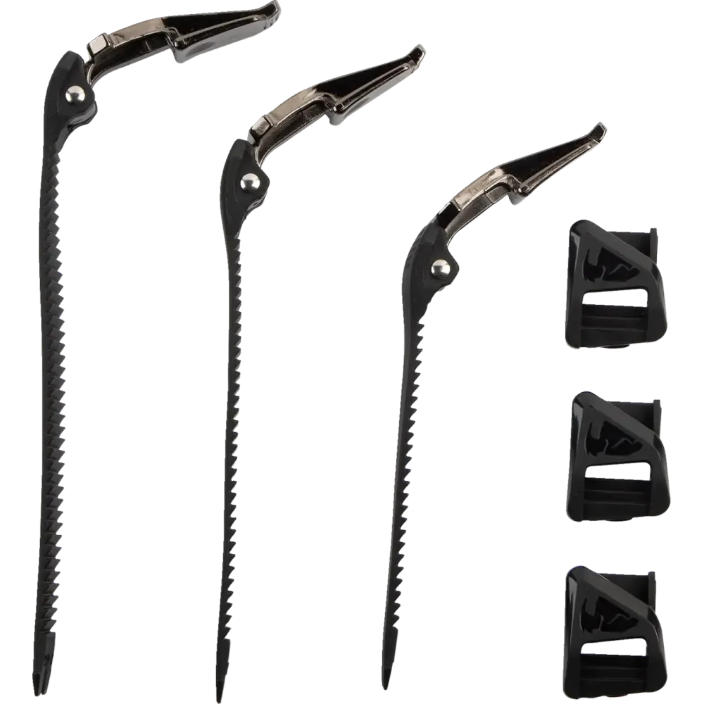 Kit de correas para botas Radial — Gris