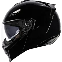 Casco modular sólido Threshold™ — 2XL, negro brillante