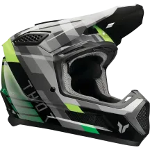 Casco Fleet Camber — Negro/Verde, Pequeño