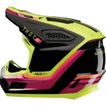 Casco Fleet Defy — Negro/Ácido, Pequeño