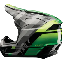Casco Fleet Camber — Juvenil S, Negro/Verde