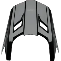 Kit de visera para casco Juvenil Fleet Blackout — Negro