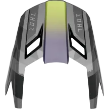 Kit de visera juvenil Fleet Camber BK/PU — Talla única