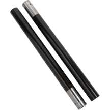 Fork Tubes — 49.00 mm (1.93″) diameter, 622.30 mm (24.50″) length, Black
