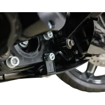 Forged Carbon Fiber Skid Plate — 11.5" L x 11.5" W, 0.125" thick, Black