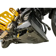 Forged Carbon Fiber Skid Plate — 11.5" x 11.5", 0.125" thick, Black