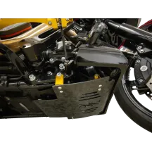 Forged Carbon Fiber Skid Plate — 11.5" x 11.5", 0.125" thick, Black