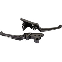 Lever Kit, Adjustable, Pair, Good Guys — Clutch & Brake, Front/Left/Right, Black