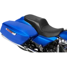 Freedom Touring Seat — 2-Up, 29-1/2" overall, 14-1/2" driver, Black