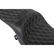 Freedom Touring Seat — 75 cm overall seat length, 33 cm driver seat length, 38 cm driver seat width, Black
