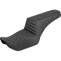 Asiento Step-Up — Negro, 76 cm total, 34,5 cm × 25,5 cm conductor