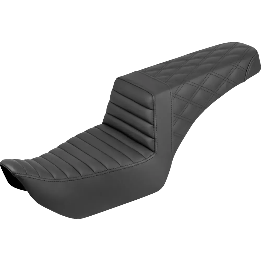 Asiento Step-Up — Negro, 76 cm total, 34,5 cm × 25,5 cm conductor