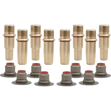 Kit de guías de válvula — Estándar, Diámetro interior Admisión 0.2347", Escape 0.2342"