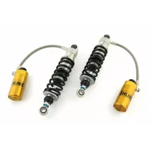 SHOCK STX — 328 mm, rear, pair, black/chrome