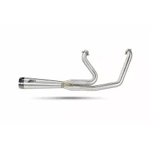 ZARD FULL KIT EXHAUST SYSTEM 2:1 H-D SOFTAILS — 2-Into-1 system, stainless steel