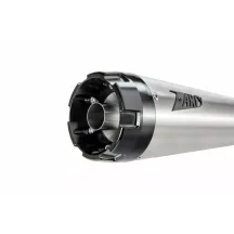 ZARD FULL KIT EXHAUST SYSTEM 2:1 H-D SOFTAILS — 2-Into-1 system, stainless steel
