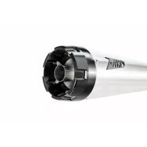 ZARD FULL KIT EXHAUST SYSTEM 2:1 H-D SOFTAILS — 2-into-1 system, polished