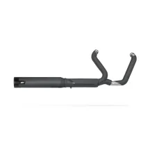 ZARD Full Exhaust System 2:1 H-D Softails E5+ 25+ & Racing — ECE type approved, Matte Black