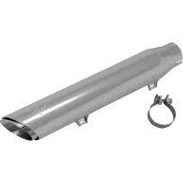 Silenciador Slip-On Twin Slash — diámetro 4", cromo
