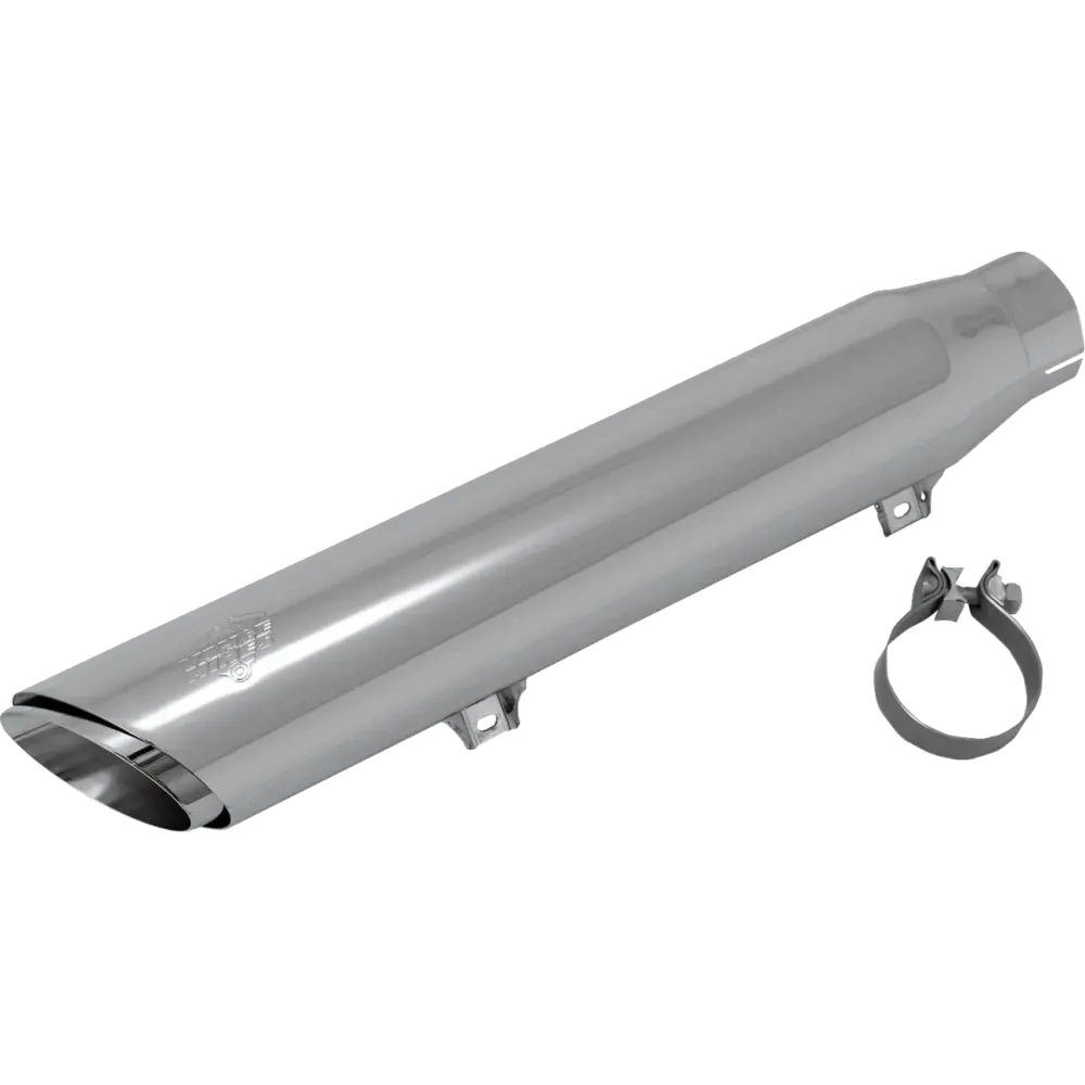 Silenciador Slip-On Twin Slash — diámetro 4", cromo