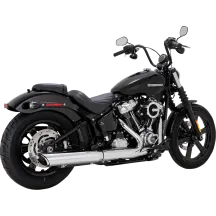 Silenciador Slip-On Twin Slash — diámetro 4", cromo