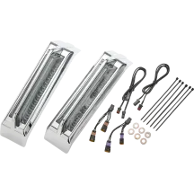 Filler Panel Tail Lights — HD, Smoke lens