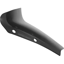 Spoiler Windshield — 3 in (76.2 mm), Dark Black Smoke