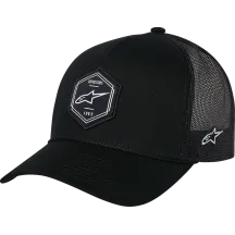 Gorra Trucker Hexeon — Talla única, negro, ajustable
