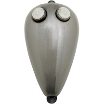 Wasp Style Gas Tank — 17.75" L x 9" W x 9" D, 2.2 US gal, Raw