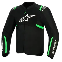 T-SPS Air v2 Chaqueta — S, corte deportivo, Verde/Negro