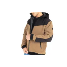XTM® V3 Softshell Rip Stop Hoodie — 2XL, Light Brown