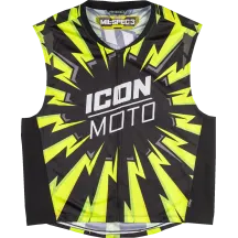 Mil-Spec 3™ Chaleco — S/M, Negro, Amarillo de alta visibilidad