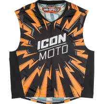 Mil-Spec 3™ Chaleco — S/M, Negro, Naranja