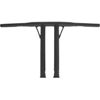 Folsom Handlebar — 32 mm diameter, 35.5 cm rise, 71.9 cm width, Black Matte