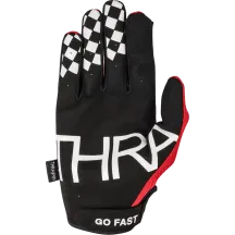 Go Fast Stealth Gloves — Size S, Red/Black/White