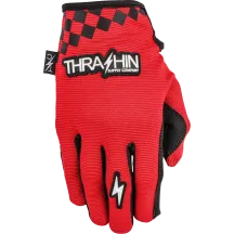 Go Fast Stealth Gloves — Size S, Red/Black/White