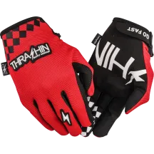 THRASHIN SUPPLY CO. GLOVE GO FAST STEALTH RED MEDI