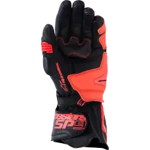 Sp-9 Guantes — Talla S, Negro/Rojo