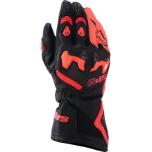 Sp-9 Guantes — Talla S, Negro/Rojo