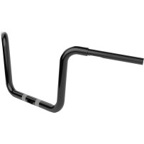 Manillar Twin Round — 86,1 cm (33-7/8") ancho, 25,5 cm (10") subida, 32 mm (1-1/4") abrazadera, Negro