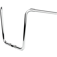 Manillar Twin Round — elevación 16", ancho 35-1/8", abrazadera 1-1/4", cromado