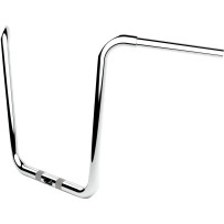 Manillar Twin Round — elevación 16", ancho 35-1/8", abrazadera 1-1/4", cromado