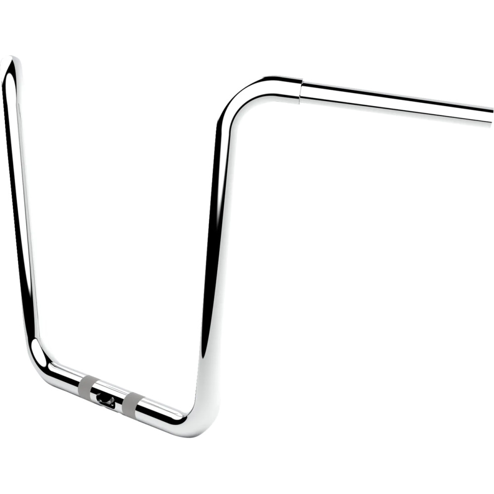 Manillar Twin Round — elevación 16", ancho 35-1/8", abrazadera 1-1/4", cromado