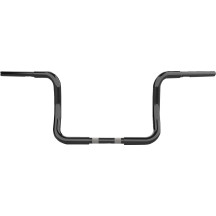 Manillar Twin Round — 25.5 cm rise, 94.5 cm ancho, 25.4 mm abrazadera, Negro