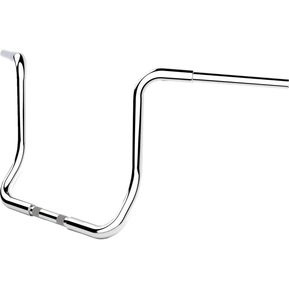 Twin Round Handlebar — 14" rise, 37-1/4" width, 1" clamp