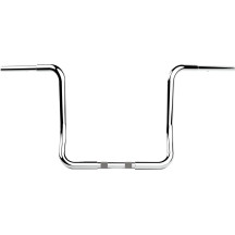 Twin Round Handlebar — 14" rise, 37-1/4" width, 1" clamp